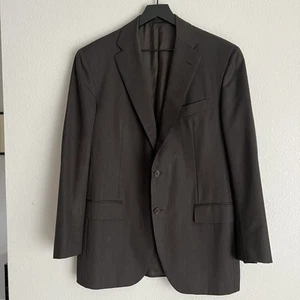 Abrigo deportivo de lana Raffaele Caruso para hombre talla 40R (50R IT) marrón - Imagen 1 de 10