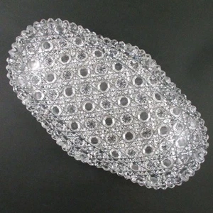 HARVARD by Pairpoint - antique ABP Cut Glass Oval ICE CREAM TRAY 13.5" - c.1900 - Picture 1 of 12