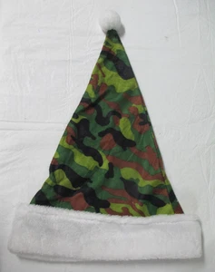 Weihnachten Weihnachtsmann Mütze Kappe Camouflage Camo One Size Jagd Militär - Bild 1 von 2