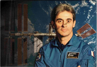 Autogrammkarte Leopold Eyharts ESA Astronaut Eyharts, Leopold : - Bild 1 von 2