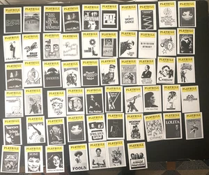 Playbill Cards Opening Night 1990-91 Season 56 cards - Picture 1 of 16