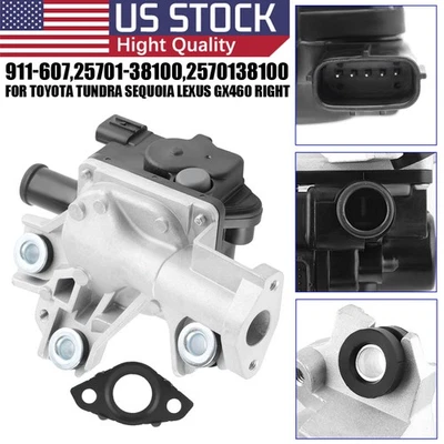 Right For Lexus GX460 Toyota Tundra 4.6L Secondary Air Injection Check Valve - Изображение 1 из 4