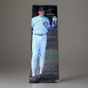 Póster de colección 1991 Mark Grace Chicago Cubs tabla de crecimiento Dean Foods leche - Imagen 1 de 6