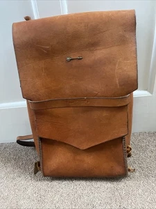 Wolf And Maiden Handmade Leather Backpack - Picture 1 of 7
