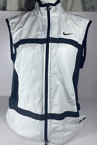 Vintage 90's Nike vest full Zip Clima-fit Outer Layer Sz Large Womens - Picture 1 of 17