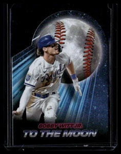 2024 Topps Big League To the Moon Die Cuts #TM-10 Bobby Witt Jr. - Picture 1 of 2