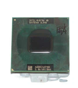 Intel Extreme Mobile CPU X9100 3.06 GHZ / 6MB /1066MHz Socket P Processor SLB48 - Picture 1 of 4