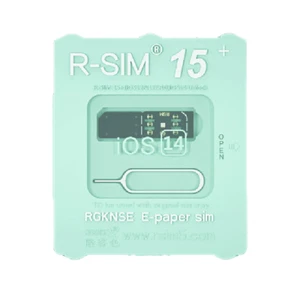 R-SIM 15+ Turbo Sim Unlock Card Apple iPhone 12 X 8 7 7+ 6 Plus 6S 5S iOS 14 - Zdjęcie 1 z 4