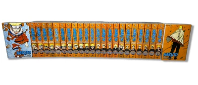 Naruto 3 in 1 Manga Englisch Komplettsatz Bände 1-24 (1-72) BRANDNEU!