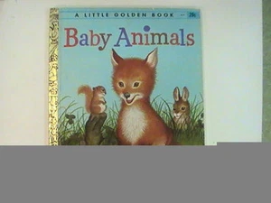"Tierbaby" ein kleines goldenes Buch, 1956 "J" 29 CENT EDITION - Bild 1 von 1