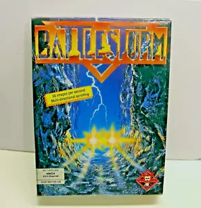RARO BattleStorm de Titus para Commodore Amiga - NUEVO - SELLADO - COMO NUEVO - Imagen 1 de 3