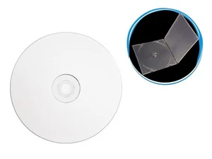 4-PK 50GB BD-R White Inkjet HUB Printable Dual Double Layer Blu-Ray Blank Disc - Picture 1 of 3