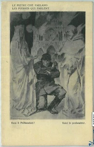 92131 - CARTOLINA d'Epoca - Militare I Guerra SATIRICA - Luigi RAEMAEKERS - Picture 1 of 1