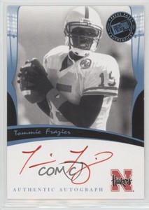 2006 Press Pass Legends Auto Red Ink Tommie Frazier Auto