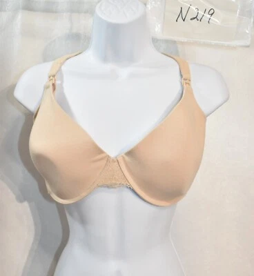 Gilligan & O'Malley Nursing Bra Size 40DD Beige - Image 1 of 4