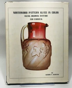 Northwood Pattern Glass In Color By Marion T Hartung HCDJ 1969 1st Edition - Picture 1 of 9