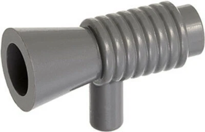 Orig. Lego® 3x Megafon Utensil Megaphone Dark Bluish Gray Grau 4349 Neu OVP RARE - Bild 1 von 2