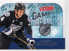 VINCENT LECAVALIER 2009/10 09/10 UPPER DECK VICTORY GAME BREAKERS GB-11 NMT