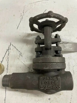 BONNEY FORGE ML11-LE Gate Valve 3/4" 800 THD x MSW A105N Forged Steel Trim #8 - Image 1 of 4