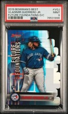 2019 Bowman's Best Future Foundations Die Cuts #FF-VGJ Vladimir Guerrero PSA 9