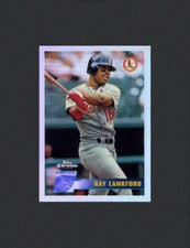 Ray Lankford 1996 Topps Chrome REFRACTOR #130 - Cardinals - SUPER RARE Gem Mint