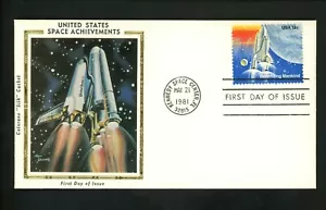 US FDC #1917 Colorano 1981 Kennedy Space Center FL Space Achievements - Picture 1 of 2