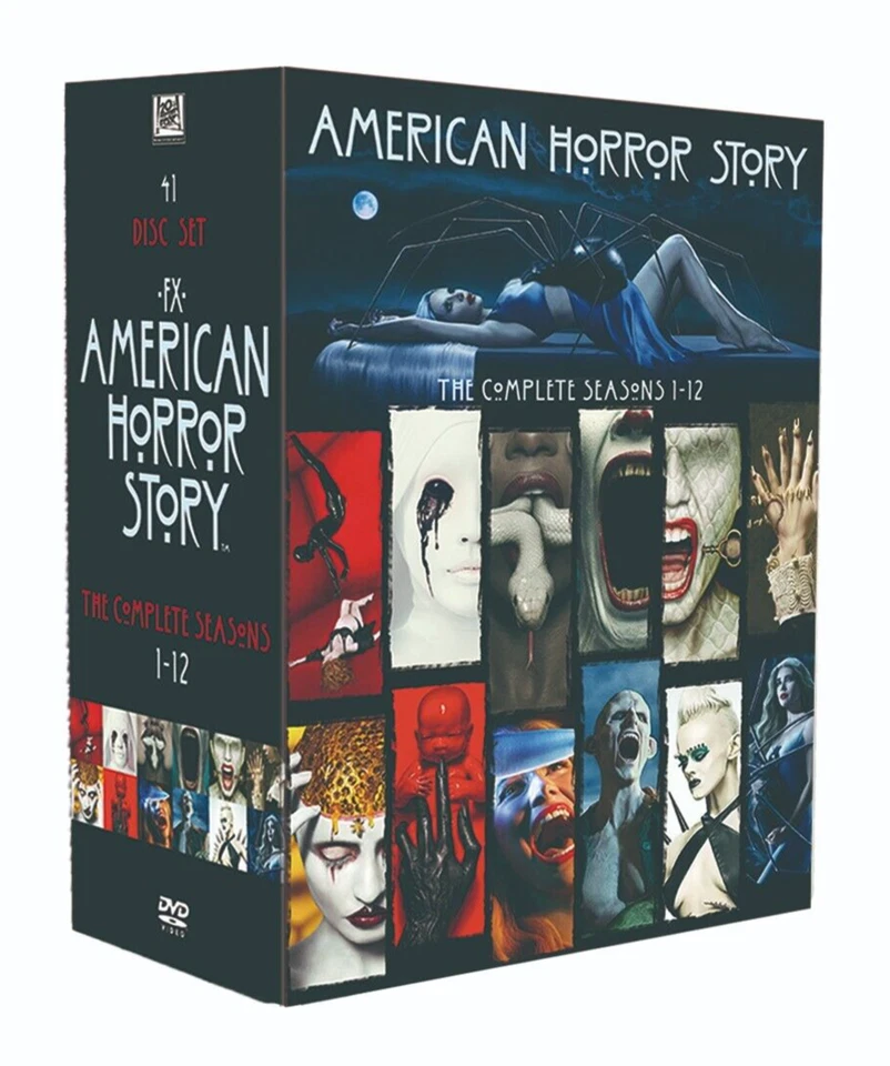American Horror Story: Complete TV Series Seasons 1-12 (DVD 41-Discs Box Set) - Image 1 of 2