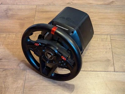 WHEEL ONLY Thrustmaster T128 racing wheel force feedback for PS5 PS4 PC READ - Image 1 of 4