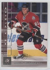 2001-02 ITG Be A Player Memorabilia Maxim Afinogenov #9