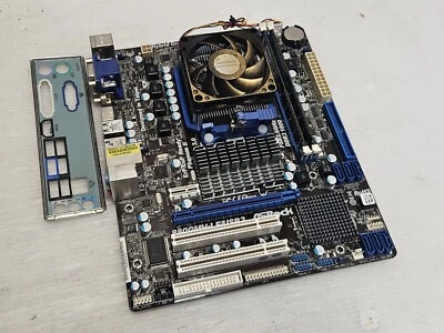 ASRock 880GMH-LE/USB3 + AMD Phenom II X4 840, 3.2GHz + 8GB DDR3 -  WORKING - Image 1 of 4