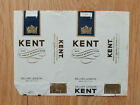 opened empty cigarette soft pack--100 mm--GB-KENT