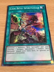 Carte Yu-Gi-Oh! THSF-FR031 Lien Bête Spirituelle (Super Rare) 1ere Edition - Imagen 1 de 1