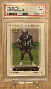 Topps 2005 50 aniversario radiocontrol Demarcus Ware #375 PSA 9 Troy/Dallas Cowboys - Imagen 1 de 4