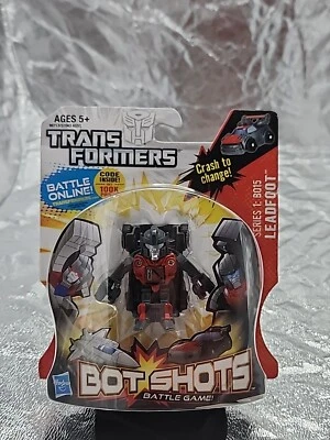 Leadfoot Series 1 B015 Transformers Bot Shots Battle Game - Image 1 of 3