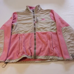 The North Face Women's Light Pink & Gray Long Sleeve Pockets Jacket Size Medium  - Picture 1 of 13