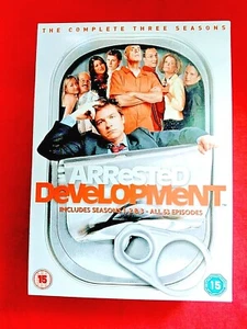 ARRESTED DEVELOPMENT - SEASON 1-3 - DVD - ( 8 DISC ) - 2009 - TRACKED POSTAGE - Picture 1 of 2