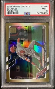 2021 Topps Update Baseball - Jo Adell #US44 GOLD FOIL RC - PSA 9 MINT Pop 1! - Picture 1 of 3