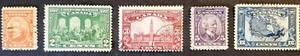 Stamps Canada Used: #141-145 60th Anniversary of Confederation set of 5 F Used - Picture 1 of 1