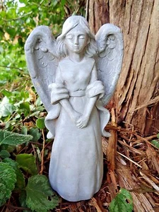 Latex angel mold plaster concrete casting rubber mould 9"H x 4"W - Picture 1 of 5