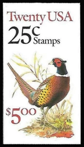MALACK 2283c BK159 $5.00 25c Pheasant (red removed..MORE.. bc41 - Picture 1 of 1