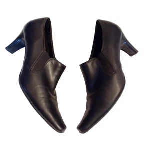 Liz Claiborne Flex LASSO Zapatos Negros 8.5 M Mujer Imitación Cuero Wicca Botines - Imagen 1 de 5