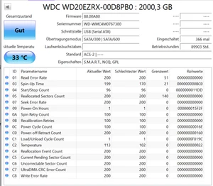 Western Digital Green 2TB,Intern,5400RPM (WD20EZRX) HDD (Hard Disk Drive) - Afbeelding 1 van 2