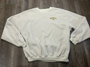 Vintage 90s University Of Michigan Crewneck Sweatshirt Fleece Size Medium - Bild 1 von 6