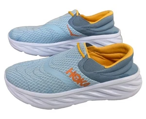HOKA One One ORA Recovery Shoes Summer Song/Amber Yellow, 7, 100% AUTHENTIC - Picture 1 of 7