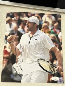 Andy Roddick Autographed 8x10 Photo JSA COA - Tennis HOF - Picture 1 of 3