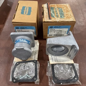Crouse Hinds ARKTITE Receptacle AR342 S4 M-54 30A 3W 4P AR30 Condulet Angle Adp - Picture 1 of 14