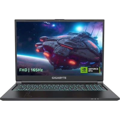 Gigabyte G6 KF 16" 165Hz 32GB 1TB I7-13620H 3.60GHz RTX 4060 Win11H, Black - Image 1 of 4