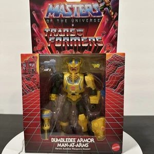 Mattel Masters of the Universe X Transformers Bumblebee Armor Man-At-Arms - Picture 1 of 13