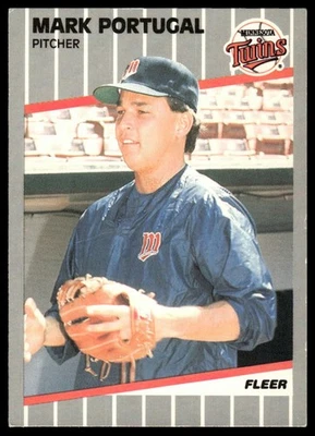 1989 Fleer #123 Mark Portugal [GOATCARDS] - Image 1 of 2