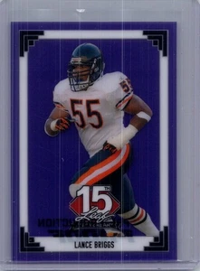 Lance Briggs 2025 Leaf National NSCC 1/1 Pre Production Proof - Picture 1 of 1